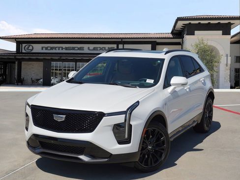 Used 2025 Cadillac XT4 Sport w/ LPO, Onyx Lite Package AWD/4WD image 1