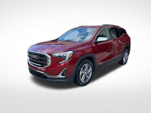 Used 2021 GMC Terrain SLT w/ LPO, Bright Accent Package FWD image 7