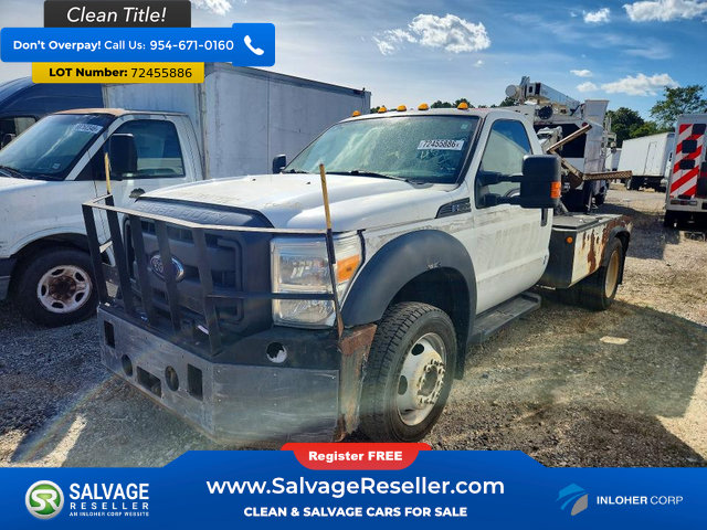 Used 2014 Ford F550 4x4 Regular Cab Super Duty image 1