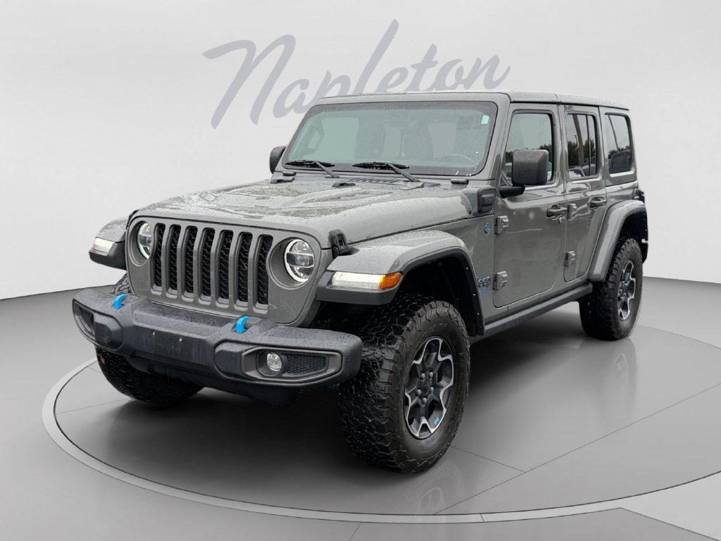Used 2022 Jeep Wrangler Unlimited Rubicon 4xe w/ Cold Weather Group AWD/4WD image 1