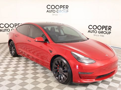 Used 2023 Tesla Model 3 Performance AWD/4WD image 1