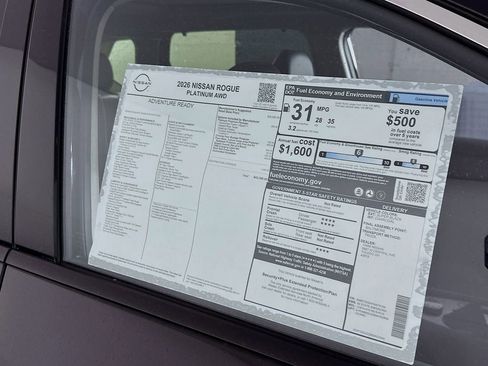 New 2026 Nissan Rogue Platinum w/ Platinum Premium Package image 13