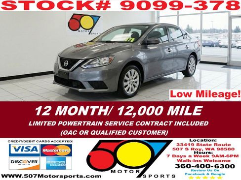 Used 2019 Nissan Sentra S image 1
