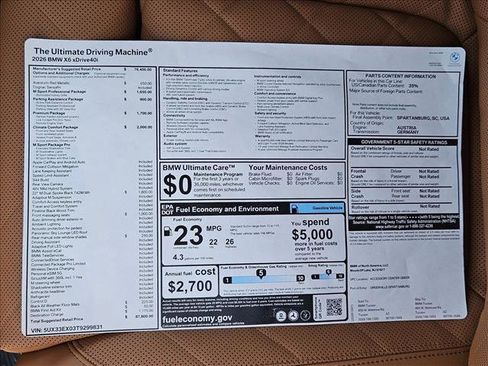 New 2026 BMW X6 xDrive40i image 20