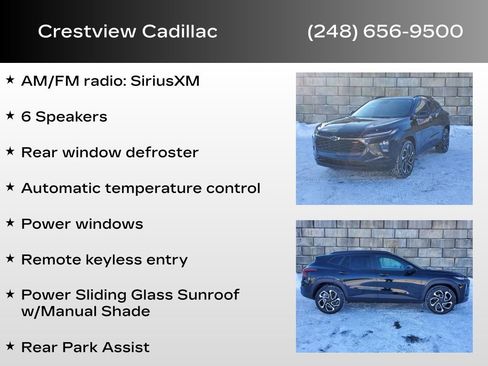 Used 2024 Chevrolet Trax RS w/ Sunroof Package image 18