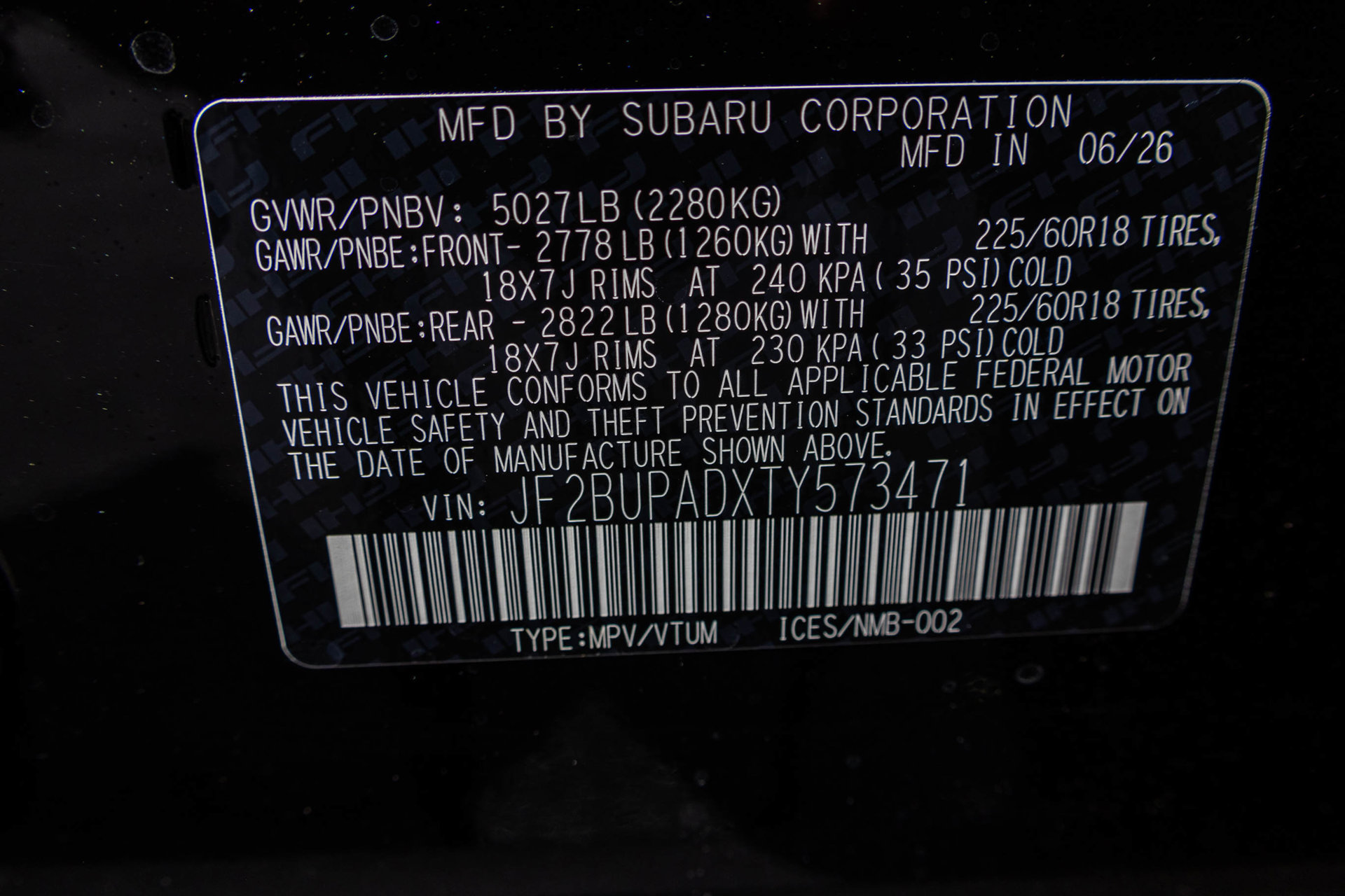 New 2026 Subaru Outback Premium AWD/4WD image 44