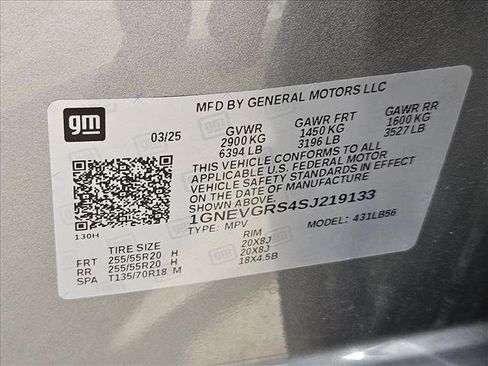 Used 2025 Chevrolet Traverse LT w/ Enhanced Driving Package AWD/4WD image 22