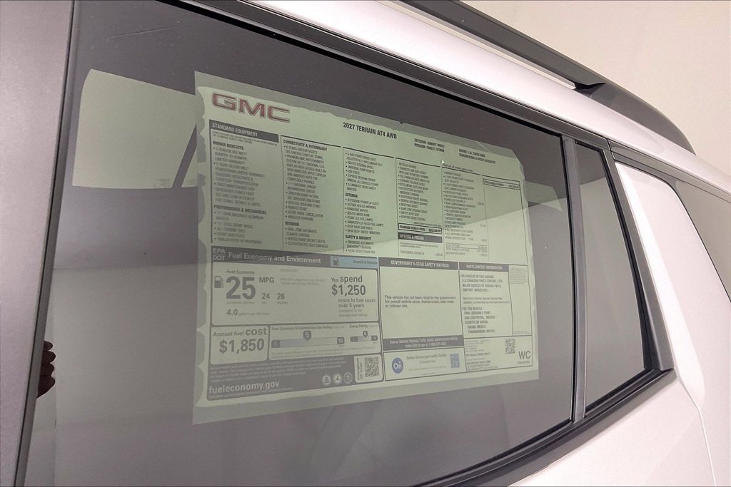 New 2027 GMC Terrain AT4 w/ Convenience Package III AWD/4WD image 14