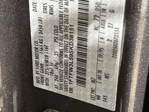 Used 2025 Ford F150 XLT w/ Equipment Group 301A Standard image 27