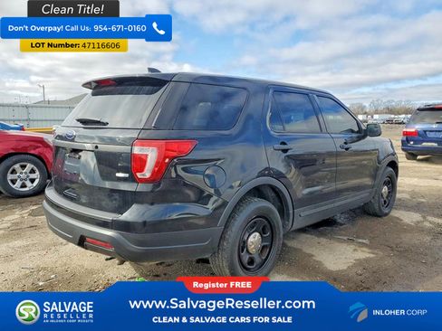 Used 2018 Ford Explorer 4WD Police Interceptor w/ Ready For The Road Package image 4