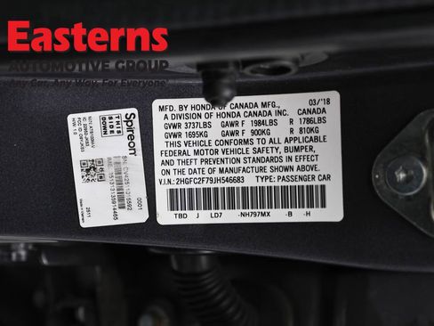 Used 2018 Honda Civic EX image 33