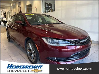 Used 2015 Chrysler 200 S w/ Comfort Group