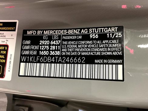 New 2026 Mercedes-Benz E 53 AMG e 4MATIC Sedan image 12