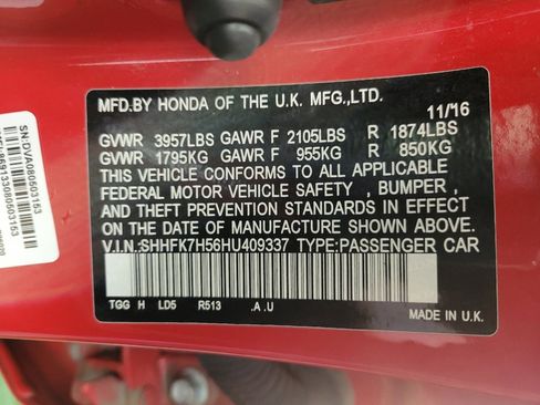 Used 2017 Honda Civic EX image 33
