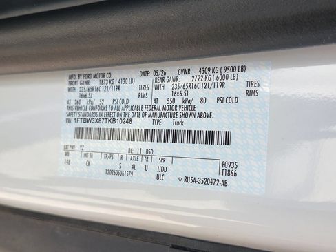 New 2026 Ford Transit 350 148 High Roof Extended w/ Load Area Protection Package RWD image 31