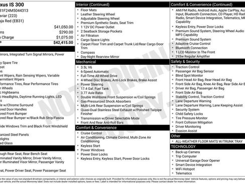 Used 2021 Lexus IS 300 AWD image 3