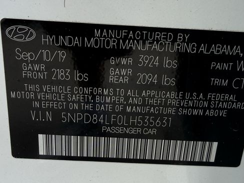 Used 2020 Hyundai Elantra Value Edition w/ Cargo Package (C1) FWD image 34