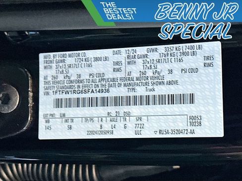 Used 2025 Ford F150 Raptor image 25