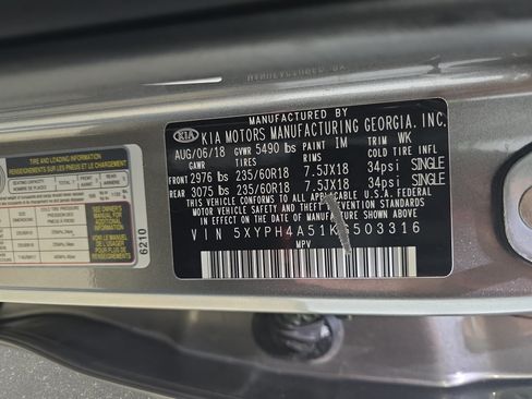 Used 2019 Kia Sorento EX FWD image 32
