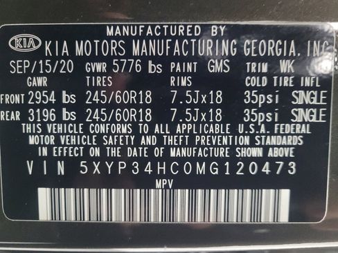 Used 2021 Kia Telluride EX image 33