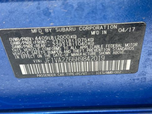 Used 2017 Subaru WRX STI Limited AWD/4WD image 27