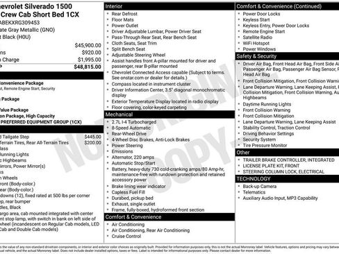 Used 2024 Chevrolet Silverado 1500 Custom RWD image 2
