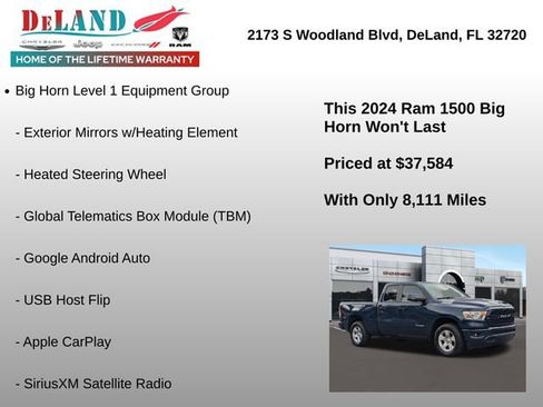 Used 2024 RAM 1500 Big Horn image 18