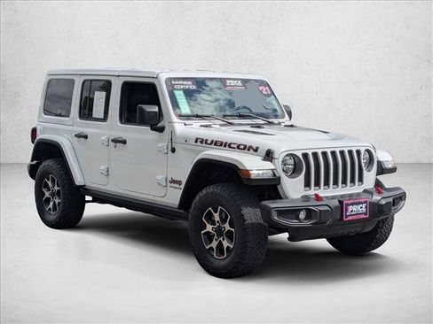 Used 2021 Jeep Wrangler Unlimited Rubicon AWD/4WD image 3