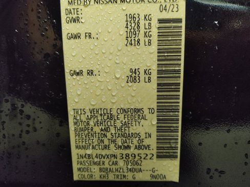 Used 2023 Nissan Altima 2.5 SV image 33