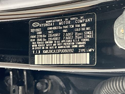 Used 2023 Hyundai Tucson Blue image 29