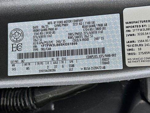 Used 2025 Ford F150 XLT w/ Equipment Group 301A Standard image 30