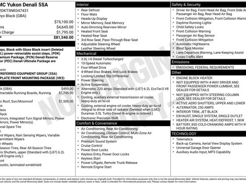 Certified 2022 GMC Yukon Denali image 3