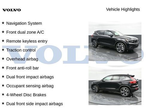 New 2025 Volvo XC40 B5 Ultra w/ Climate Package image 2