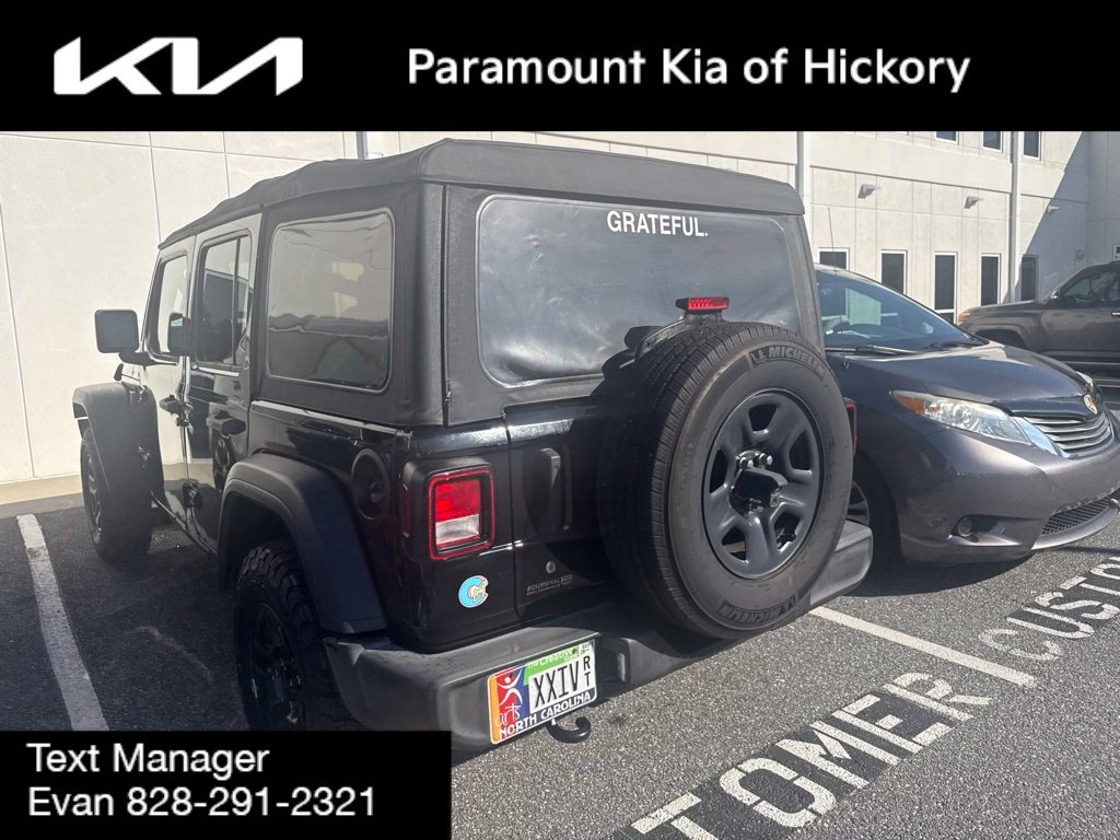 Used 2018 Jeep Wrangler Unlimited Sport AWD/4WD image 14