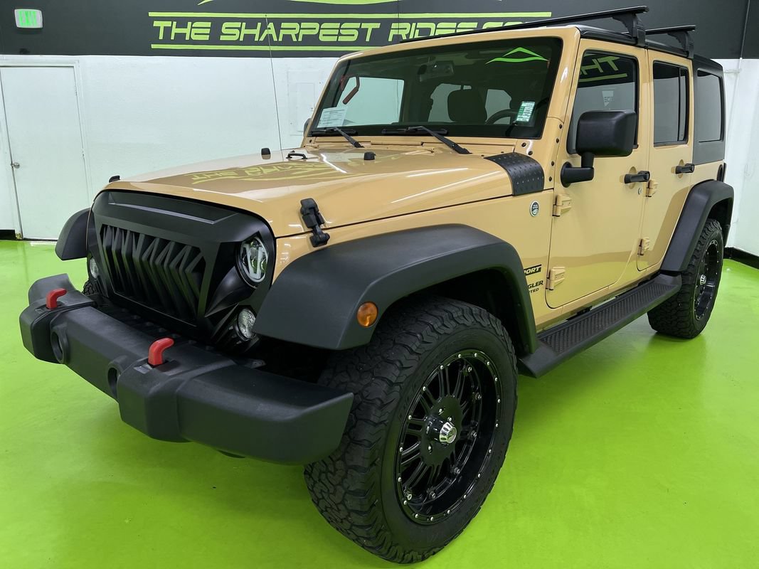 Used 2014 Jeep Wrangler Unlimited Sport w/ Quick Order Package 24S AWD/4WD image 5