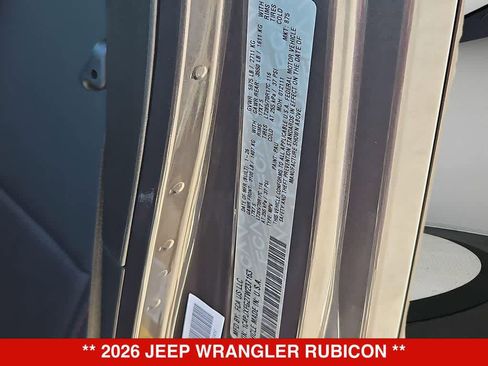 New 2026 Jeep Wrangler Unlimited Rubicon AWD/4WD image 37