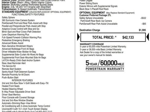 Used 2022 Chrysler Pacifica Touring-L FWD image 9