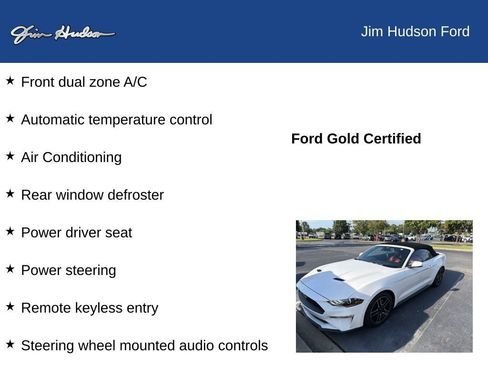 Used 2022 Ford Mustang Premium w/ Equipment Group 201A RWD image 9