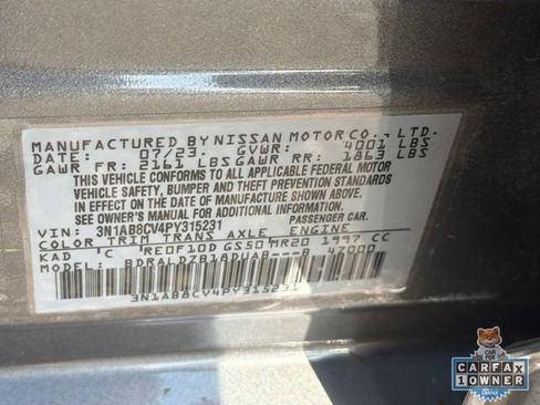 Certified 2023 Nissan Sentra SV w/ SV Premium Package FWD image 25