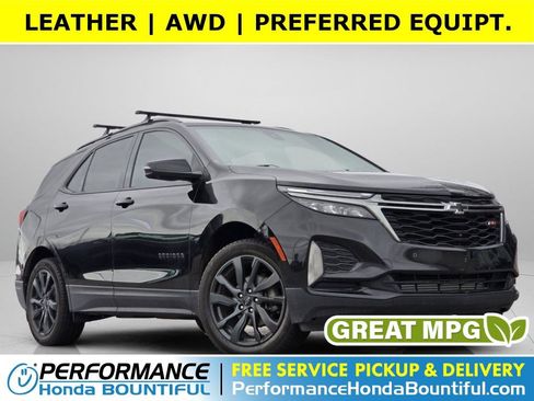 Used 2022 Chevrolet Equinox RS w/ RS Leather Package AWD/4WD image 1
