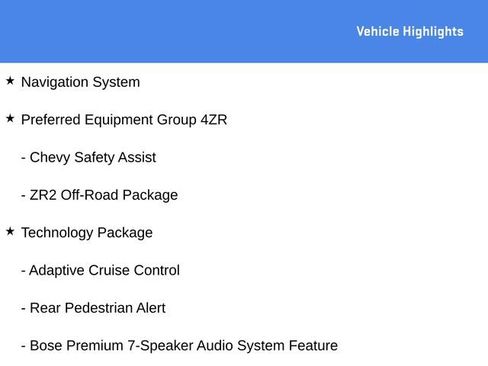 Used 2025 Chevrolet Colorado ZR2 w/ Technology Package image 5