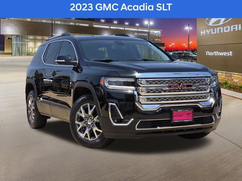 Used 2023 GMC Acadia SLT w/ LPO, Floor Liner Package FWD image 1