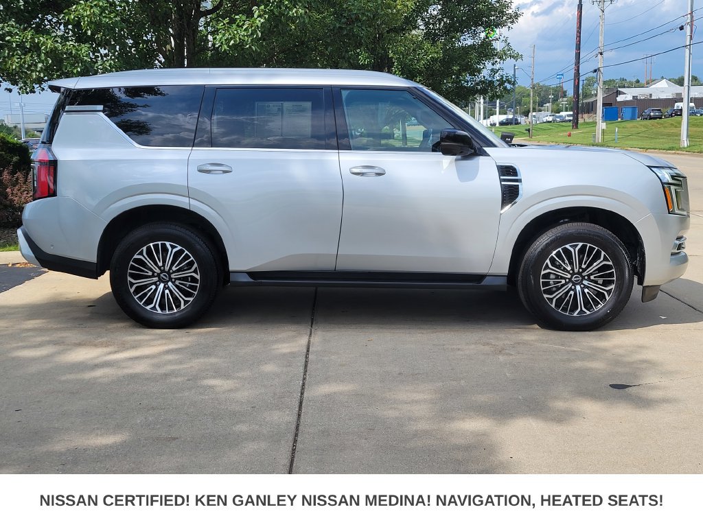 Certified 2025 Nissan Armada SL w/ Captain's Chari Seat Package AWD/4WD image 2