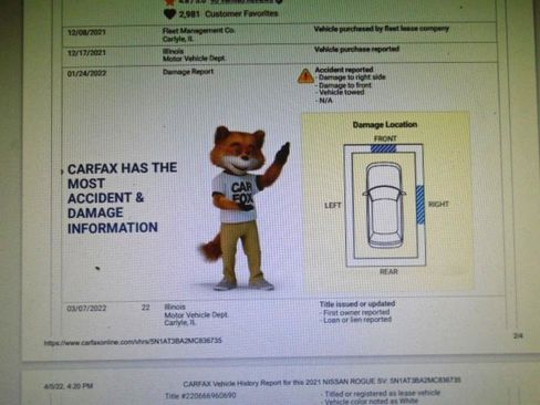 Used 2021 Nissan Rogue SV image 22