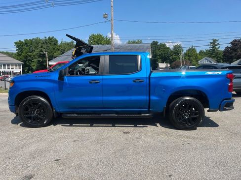 Used 2024 Chevrolet Silverado 1500 Custom w/ Turbomax Blackout Package AWD/4WD image 3