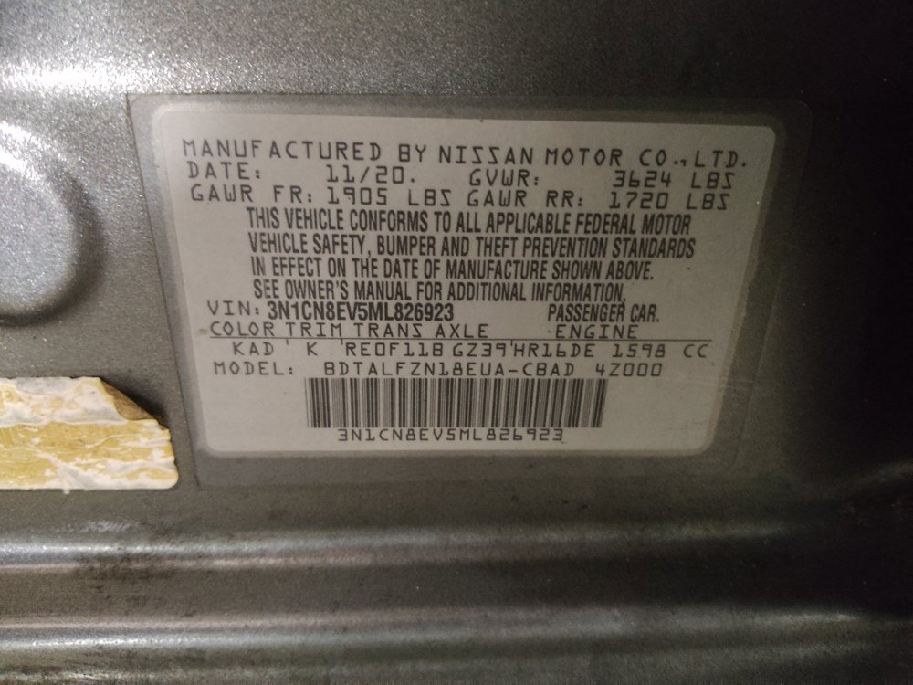 Used 2021 Nissan Versa SV FWD image 33