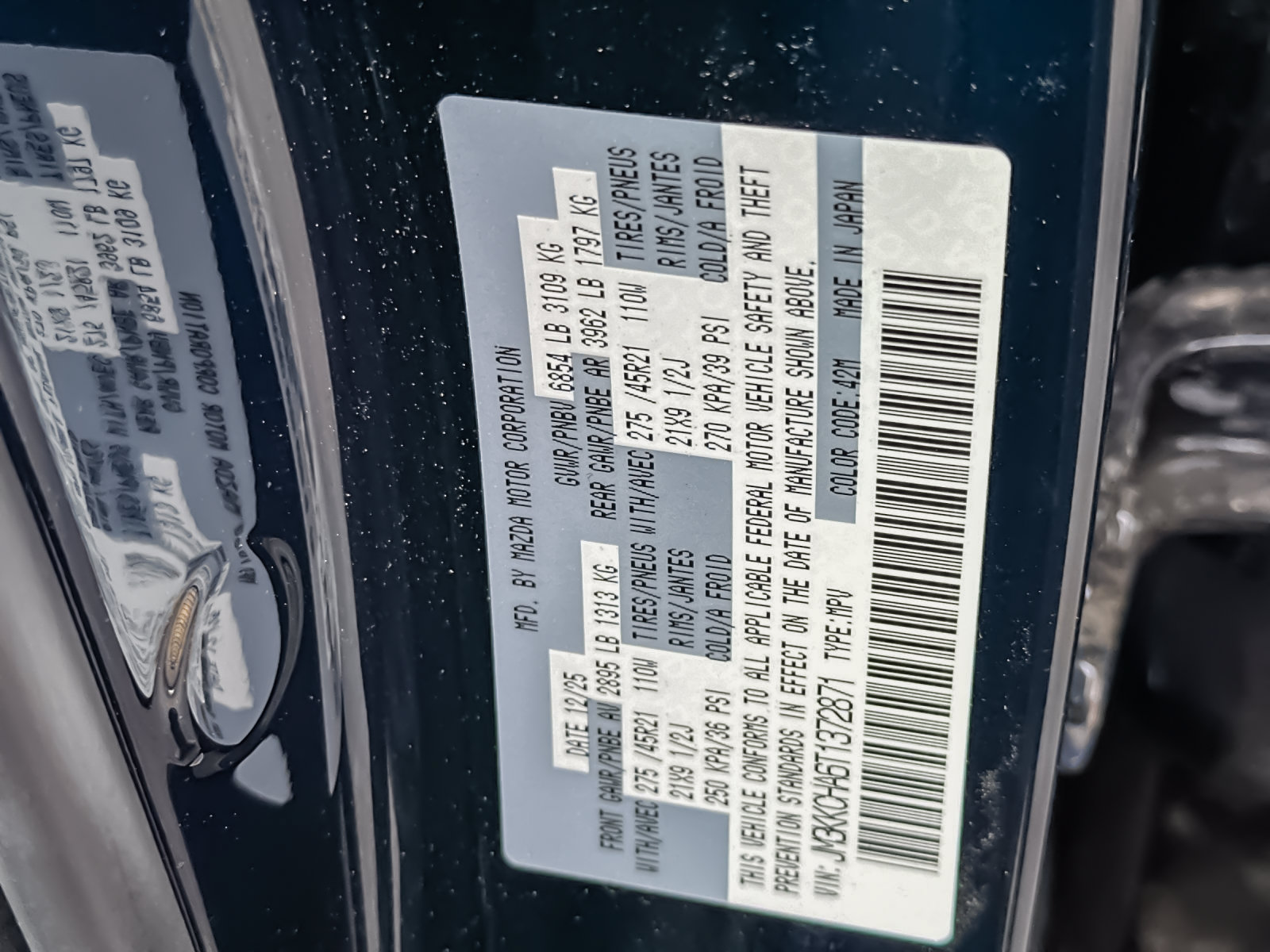 New 2026 MAZDA CX-90 Plug-In Hybrid w/Premium Sport AWD/4WD image 27
