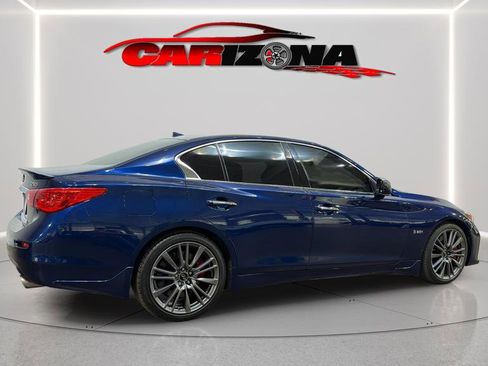 Used 2017 INFINITI Q50 Red Sport 400 image 11