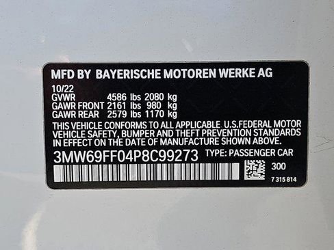 Certified 2023 BMW 330i Sedan w/ Convenience Package image 35