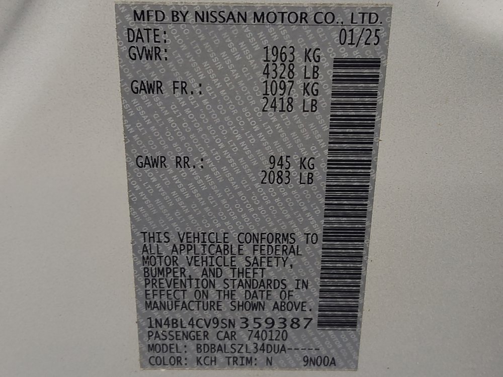 Used 2025 Nissan Altima 2.5 SR FWD image 33